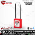 CANDADO DE BLOQUEO CAÑA LARGA ( ARGOLLA ) DE METAL LOTO MASTER