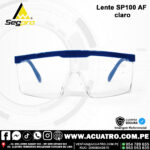 LENTES DE SEGURIDAD  SEGPRO CUADRADO SP100 AF  LUNA CLARA ( ANTIEMPAÑANTE)