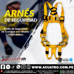ARNÉS  DE SEGURIDAD DE 3 ANILLOS MAS LINEA DE VIDA EN LA MARCA SEGPRO