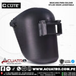 MASCARA PARA SOLDAR NYLON VISOR LEVANTABLE MARCA CLUTE