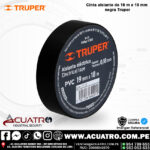 CINTA AISLANTE DE 18 MTS POR 19 MM  EN LA MARCA TRUPER