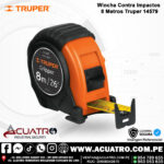 WINCHA GRIPPER CONTRA IMPACTOS DE 8 METROS EN LA MARCA TRUPER  14579