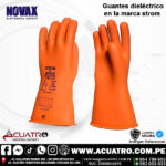 GUANTE DE SEGURIDAD DIELÉCTRICO EN LA MARCA STROM ( NOVAX ) CLASE 0