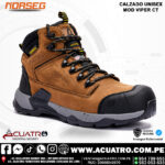 BOTIN DE SEGURIDAD CUERO NOBUCK MOD VIPER CT MARCA NORSEG