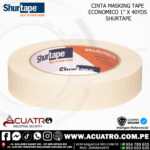 CINTA MASKING TAPE MULTIUSO EN LA MARCA SHURTAPE DE 1" POR 40 YDS