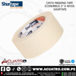 CINTA MASKING TAPE MULTIUSO EN LA MARCA SHURTAPE DE 2" POR 40 YDS