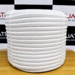 ROLLO DE SOGA DRIZA NYLON EN COLOR BLANCO DE 5/8" PULG POR 80 METROS DE LARGO PESO APROXIMADO 10 KG - Imagen 3