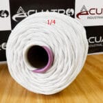 ROLLO DE SOGA DRIZA NYLON EN COLOR BLANCO POR 200 METROS DE 1/4" PULG PESO APROXIMADO 5 KG - Imagen 2