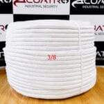 ROLLO DE SOGA DRIZA NYLON EN COLOR BLANCO POR 200 METROS DE 3/8" PULG PESO APROXIMADO 10 KG - Imagen 4