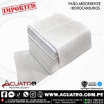 PAÑO ABSORBENTE HIDROCARBUROS EXTRA PESADO IMPORTADO COLOR BLANCO