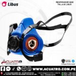 RESPIRADOR MEDIA CARA SERIE 9200 TALLA M EN LA MARCA LIBUS