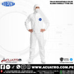 OVEROL DESCARTABLE COLOR BLANCO EN LA MARCA TYVEK 500 DUPONT