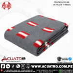 FRAZADA POLAR DE PLAZA Y MEDIA NACIONAL 230GR