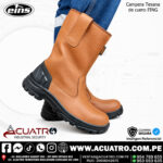 CAMPERA DE CUERO PUNTA DE ACERO MOD TEXANA MARCA EING