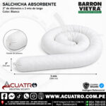 SALCHICHA ABSORVENTE DE 3" POR 3 MTS DE LARGO ( 9.84 PIES ) EN LA MARCA BARRON VIEYRA