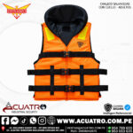 CHALECO SALVAVIDAS MOD - TIBURON CON CUELLO ADULTOS