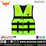 CHALECO SALVAVIDAS MOD - TIBURON SIN CUELLO ADULTOS