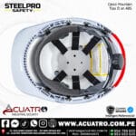 CASCO DE SEGURIDAD PARA TRABAJO DE ALTURA MOD/MOUNTAIN TIPO II ABS M/STEELPRO - Imagen 3