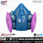 RESPIRADOR MEDIA 7502 CON FILTRO PARA POLVO 2097 MARCA ASA