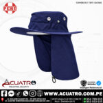 SOMBRERO TIPO SAFARI EN TELA DRILL - Image 3